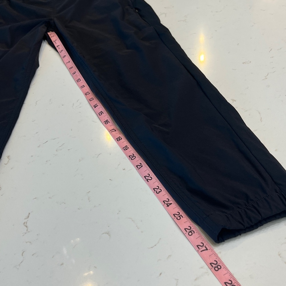 Eddie Bauer First Ascent Black Lightweight Pull-On Hiking Jogger Pants Size 8 - Picture 11 of 12